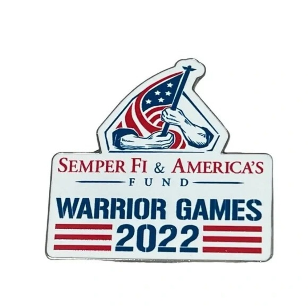Semper Fi & Americans Fund Warrior Games 2022 Lapel Hat Vest Pin